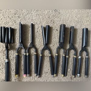 Stella Marcel curling iron lot with triple barrel waver